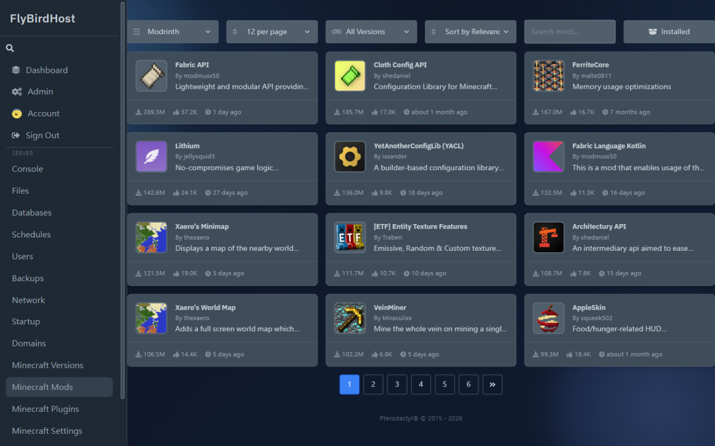 Minecraft Mod Manager：模組瀏覽與一鍵安裝