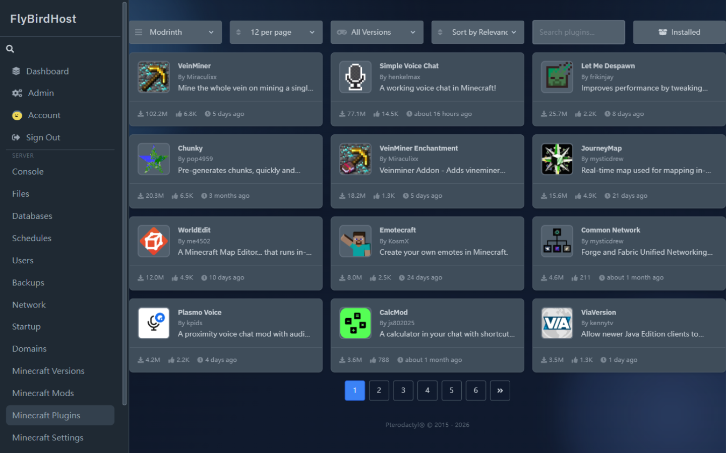 Minecraft Plugins Manager：插件瀏覽與一鍵安裝